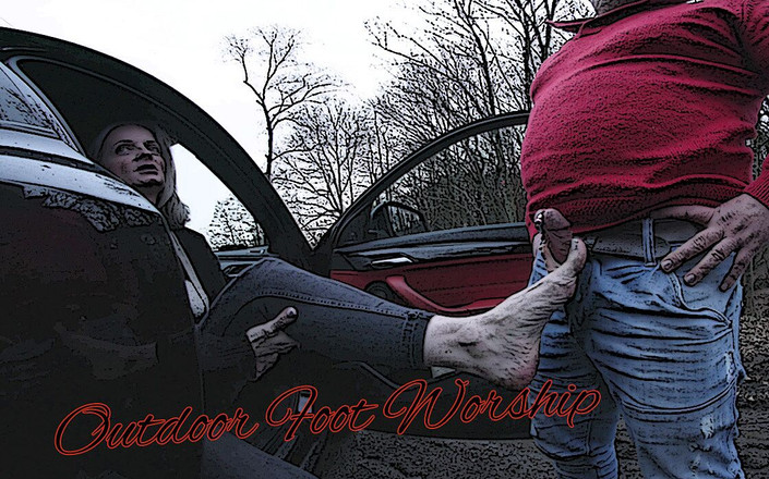 Sabdeluxe VR: Adoration des pieds en plein air