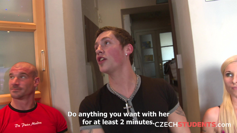 Czech Students: Pelajar Czech 1 - Bahagian 3: Cabaran Muktamad: Dapatkan zakar besar itu