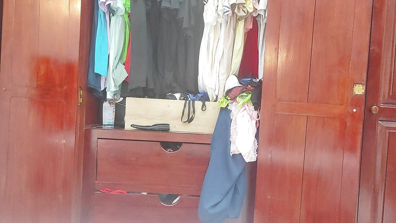 Katrina4deluxe: Voluptuous Maid Sheds Her Work Uniform