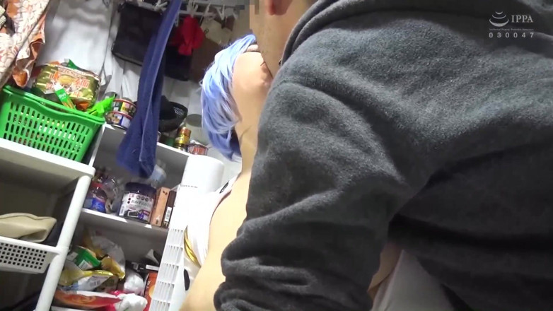 Raptor Inc: Super shy cosplay! K cup super huge tits housewife becomes...