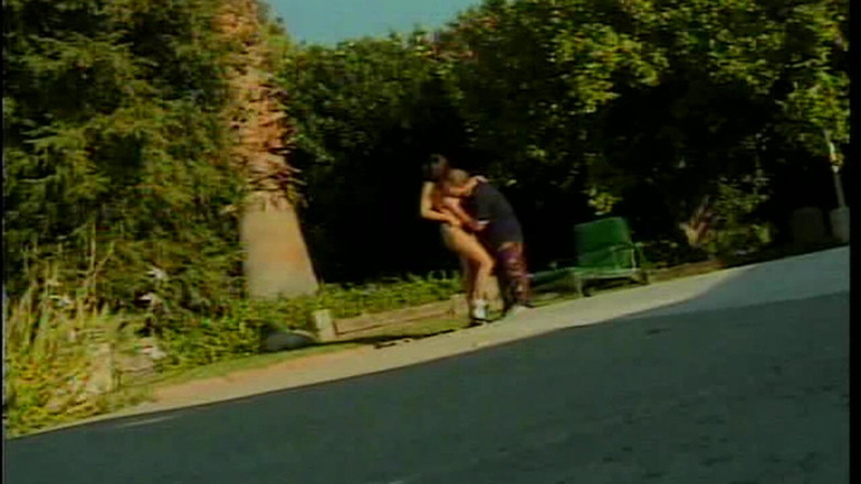 THAGSON MATURE: Busty Brunette MILF Rides Passionately Outdoors with Lover