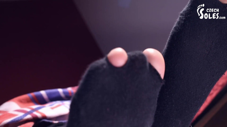 Czech Soles - foot fetish content: Her size 39 feet growing to enormous size!