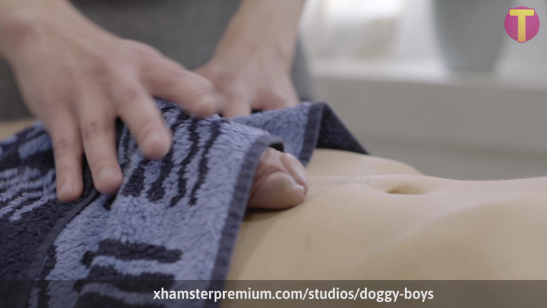 Doggy boys: The Best Full Twink Massage for a Hung Boy