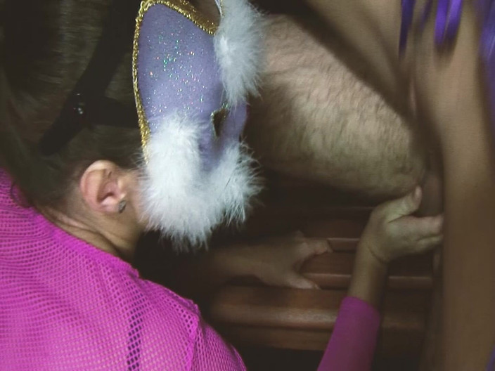 The Window of Sex: Scena napalone Catsbabes-3 napalone kocięta w bieliźnie ruchają się razem...