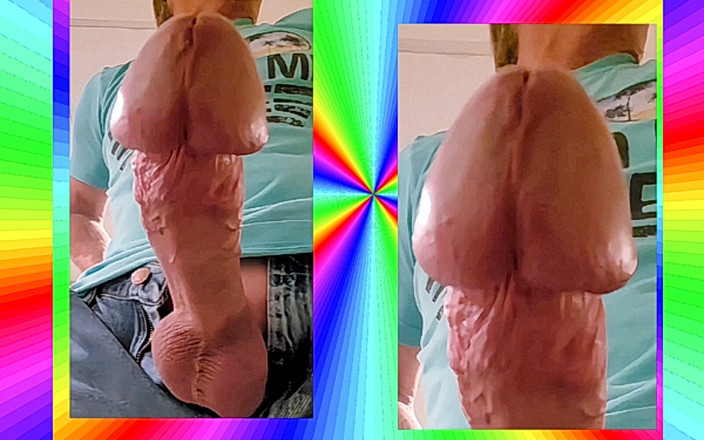 Biggyshots: Twink 展示大鸡巴和大量射精的特写