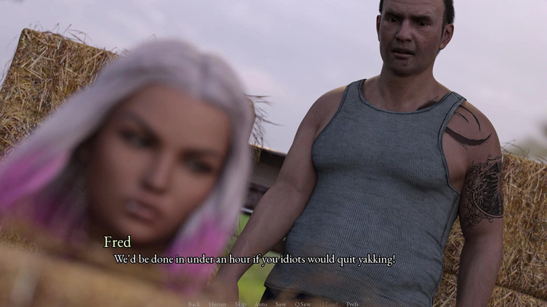 3D Cartoon Porn: Gdzie zaczęło się wszystko 12: William Sunscreens udo Heleny i prosi...