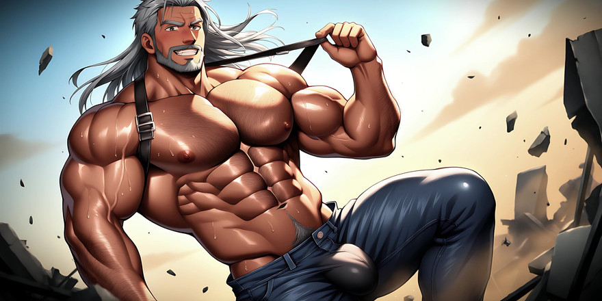 Erotic Man: Шматки з величезними спокусливими опуклостями