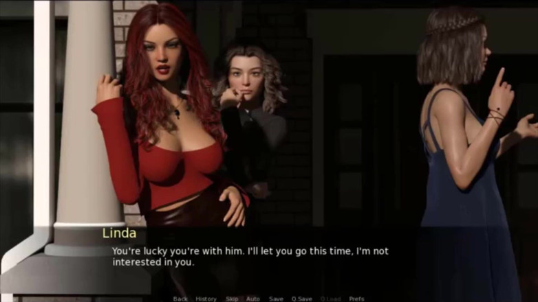 Visual Novels: Pine falls part 24