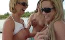 Lesbian Illusion: Crazy lesbian orgy in a yacht