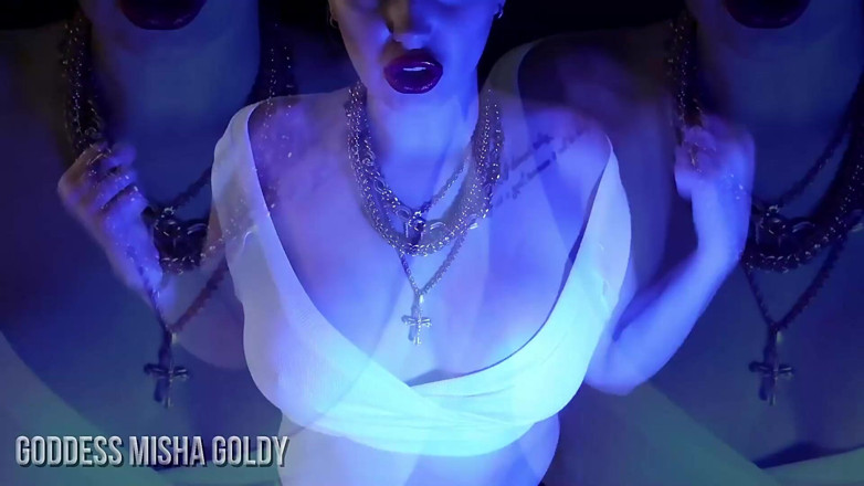 Goddess Misha Goldy: Заворожуючий трах розуму! Потрібно наблизитися, потрібно дрочити, потрібно надіслати!