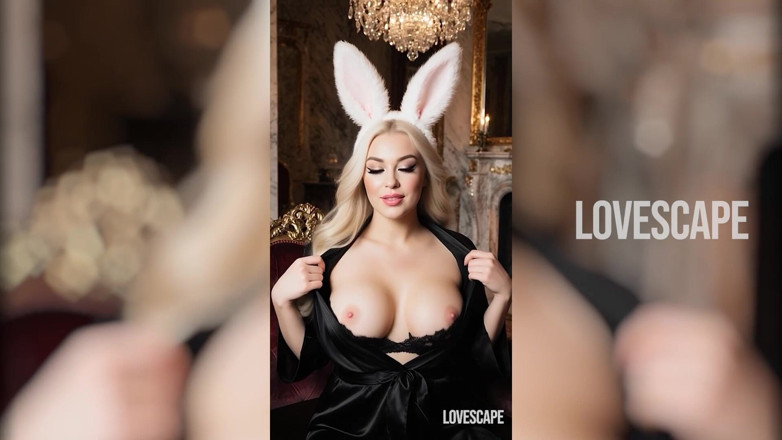 Lovescape: Екс-плейбой мамка в особняку необроблений фунт (ai gen)
