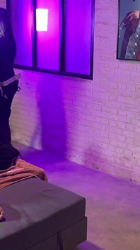 Behind the Scenes: Caged Sub Gets Destroyed by His Mistress’s Strap-on - BDSM - French Pegging
