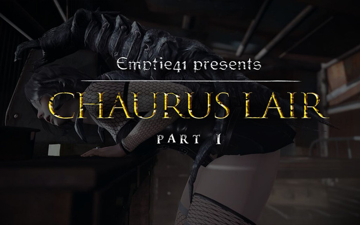 Emptie41: Chaurus Lair. Une fille de style gothique se fait enculer...