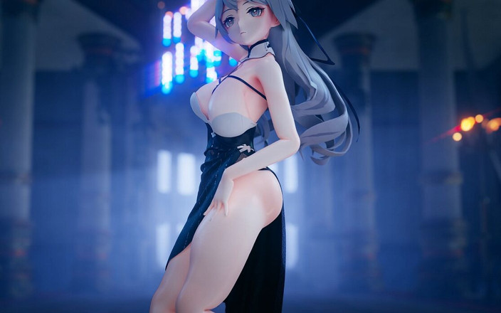 MikuMotion: [mmd] Big Duck Duck R17 Queencard High Slit Hip Dress...