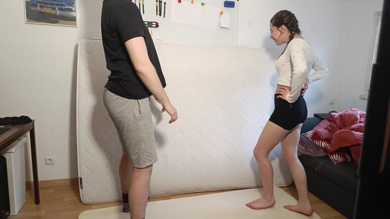 GermanBallsBusted: Ballbusting Hard Barefoot Kicks