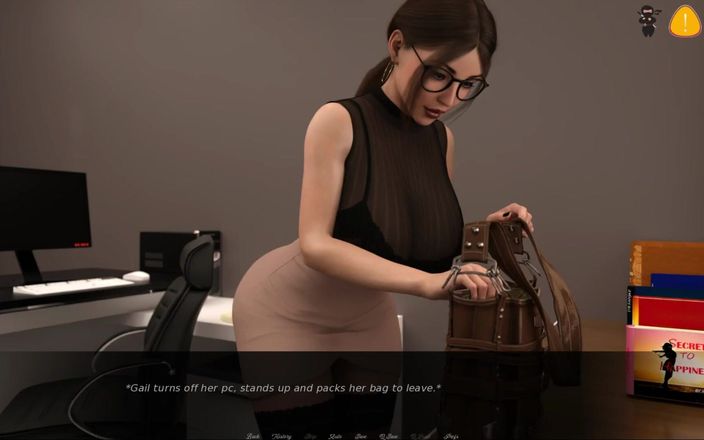 Miss Kitty 2K: The Office - #20 Him Watching Her Cheeping Them