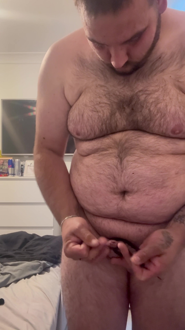 Shaun Cbt: Extreme Cock Bondage with Butt Plug Nipple Clamps Blindfold and...