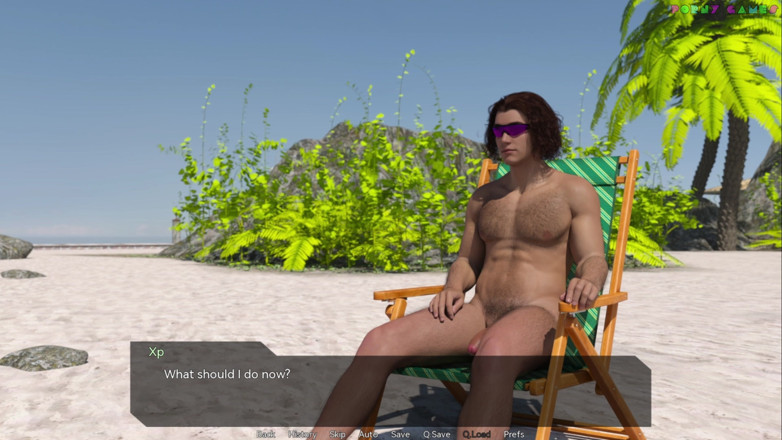 Porny Games: Líbánkový ostrov od Tk8000 - Creampie v noci, nevlastní tetička chce...