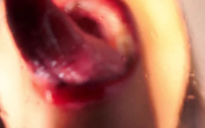 Viva Athena: Wet tongue licking