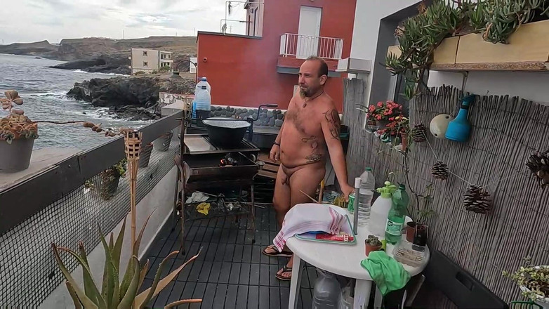 bekycarril: 裸体主义时刻，过我们的裸体生活方式 #1