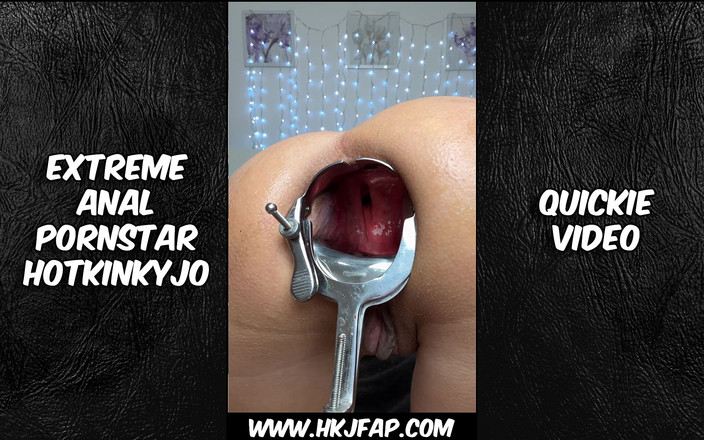 Hotkinkyjo: HKJFANS Amateur Style Films: 14.octombrie.2025 Video Quickie Gape, Speculum, Anal, Hkj, Hotkinkyjo, țâțe, cur, cur,...