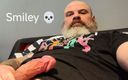 Smiley Skull: Daddy Dom Edging His Throbbing Cock and Fake Pussy Play