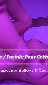 Oral & Facial Cumshot for This Masked Slut