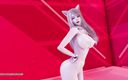 3D-Hentai Games: [MMD] Sistar - Alone Ahri sexy nude dance league of legends...