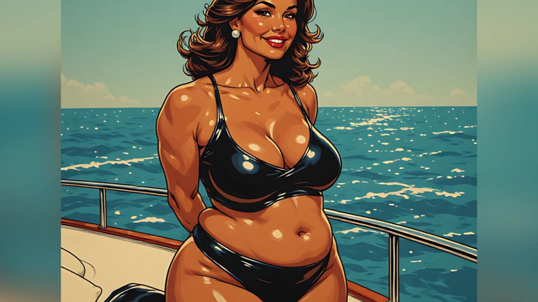 AI Porn: Hot Women Enjoying Yacht Ai Art
