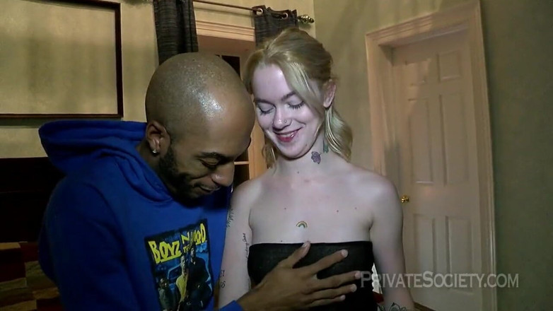 Private Society: Sage's first big black cock