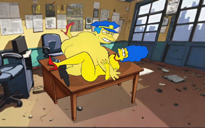 Octopussy Lovers Club: Policejní sexuální příběh. Vdaná žena v domácnosti šuká se šerifem pro svého manžela....