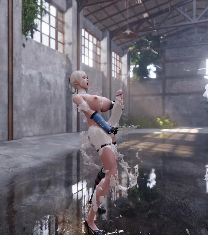 Velvixian3Futanari: Kaine sert ereksiyonlu futa transeksüelini sakinleştirmeye çalışıyor