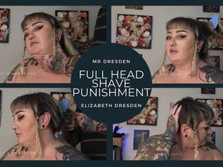 The Haus Of Dresden: BBW Full Head Long Hair Shave Punishment Humiliation Fetish