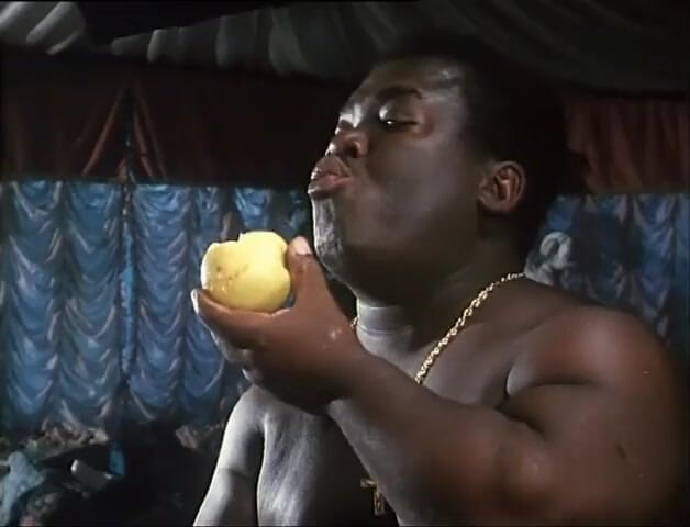 Black Sinner: Big black cock in hairy pussy in ass...cum in mouth