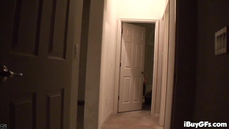 I Buy GFs: Desiring Holly West helps boyfriend stroke one out real quick