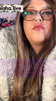 Chainsmoking Queen in Fur: BBW MILF Green Eyes, Red Nails, Lips & Ignoring You