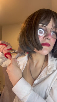 The Haircutting Disaster: From Luscious Locks to Uneven Bob