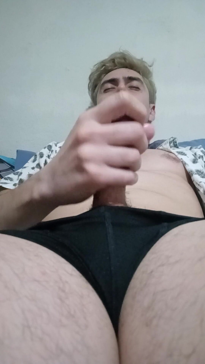 Tabasco Jake: Horny Handsome Stud Masturbation Close up