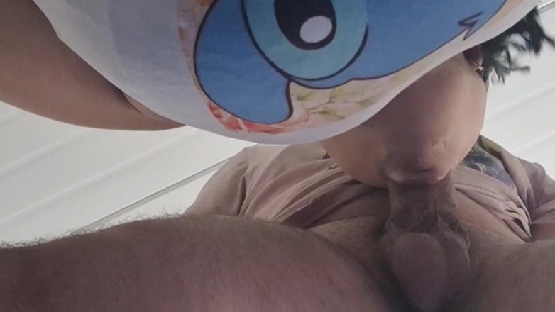 Sashasweet: Brunette MILF Sucking Cock