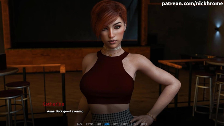 Visual Novels: Jadi bintang rock - bahagian 43 - lupa betapa cantiknya dia