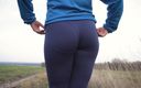 Teasecombo 4K: MILF with Nice Ass Walking in Tight Pants View From...