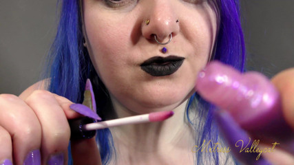 Mxtress Valleycat: Feticcio di rossetto nero
