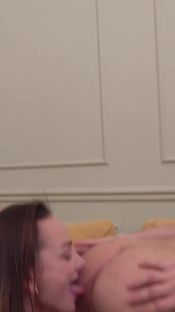 First Double Penetration! DP and Big Prolapse by Cute Teen