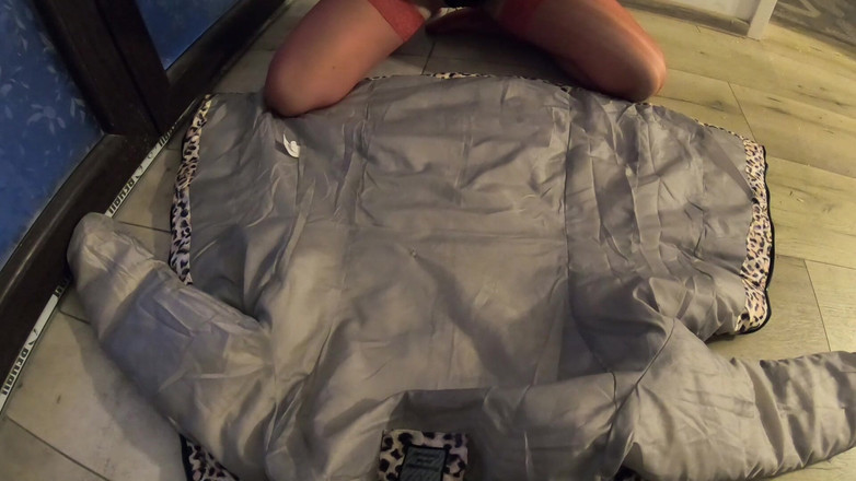 MilfyCalla: MILFYCALLA- Saya membakar jaket tembam berkilat saya selepas saya dikongkek...