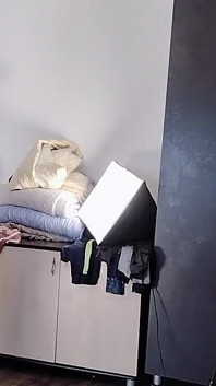 Amateur Wife Has Fun Trying on Clothes That She Cuts