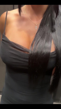 Night Out in a Little Black Dress Panties or No Panties?
