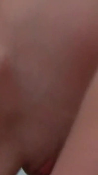 Redhead gets massive dildo in her ass by her friend