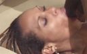 Black Jass: Round booty ebony pussy licked and devastated by black dude...