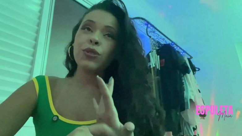 Espuleta Maia: Espuleta Maia - POV - Guided Jerk-off and a Bit of Chat