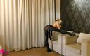 Gymnastic: Naked in the hotel